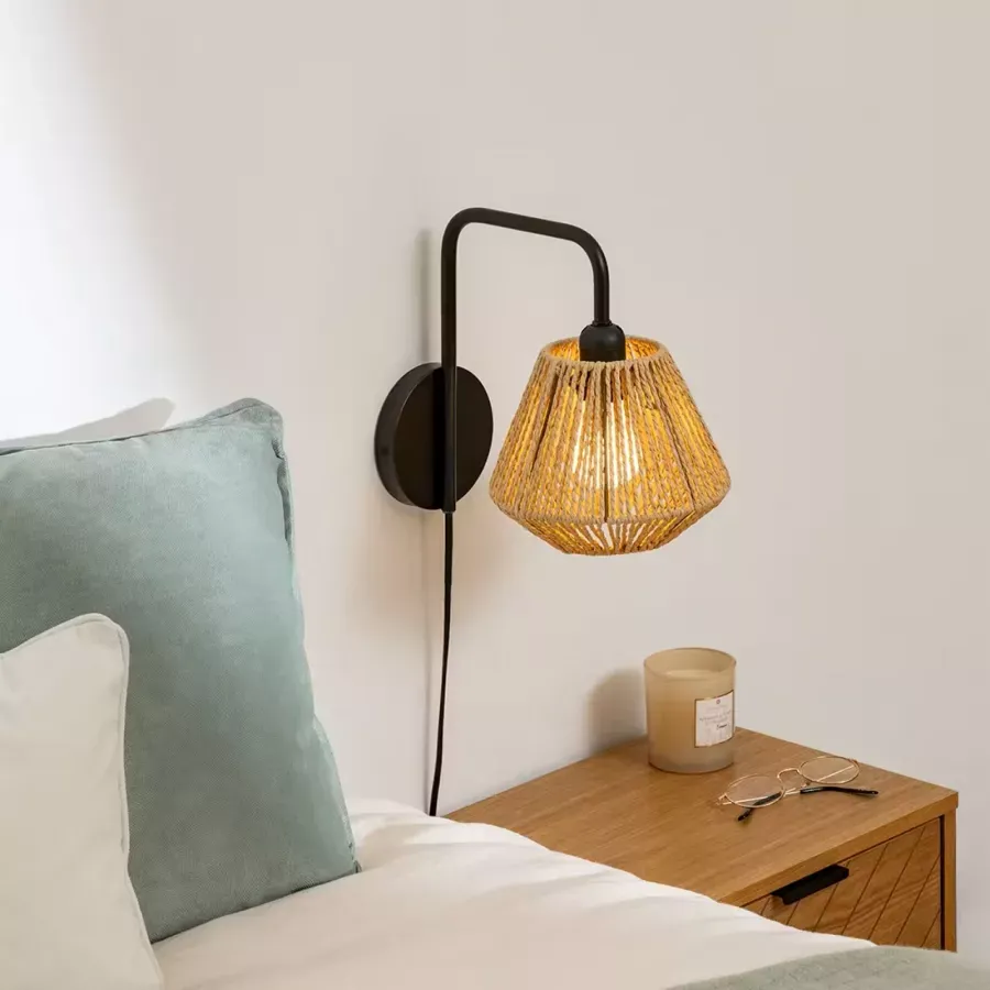 Anteprima Applique 30x19 cm intreccio in corda naturale - Margot